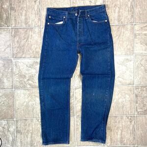 Vintage Levi's 501xx Relaxed Fit Blue Jeans